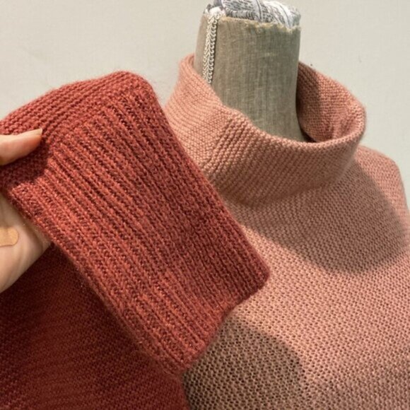 Cloth Pink Oversized Knit Sweater Size Xlarge - Picture 4 of 10